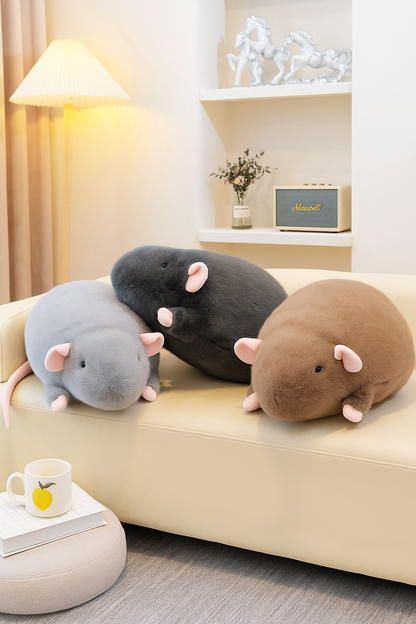 "Cuteness Overload Detected" - Cute Fluffy Rat