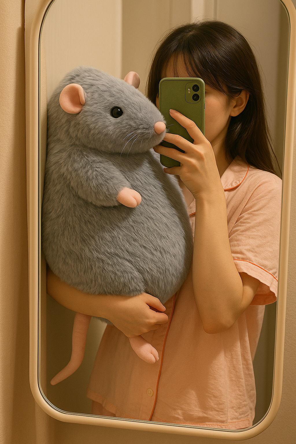 "Cuteness Overload Detected" - Cute Fluffy Rat